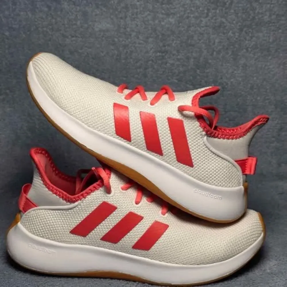 Adidas Cloudfoam Pure SPW Women's Size US 6 - White Coral Sneakers